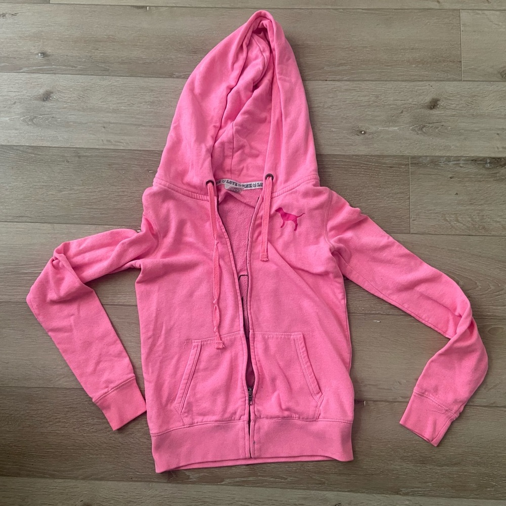 Victoria’s Secret PINK zippered hoodie